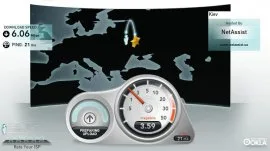 Интерфейс Speedtest by Ookla