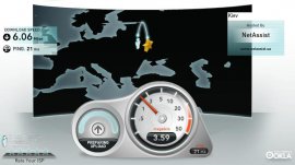 Скриншот Speedtest