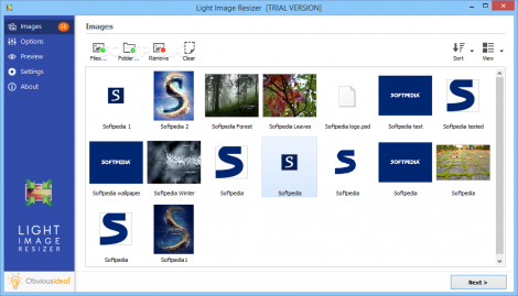 Скриншот Light Image Resizer